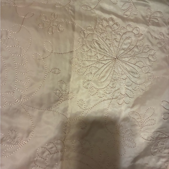 Ruby Rd. Light Pink Quilted Bomber Jacket - Picture 5 of 6